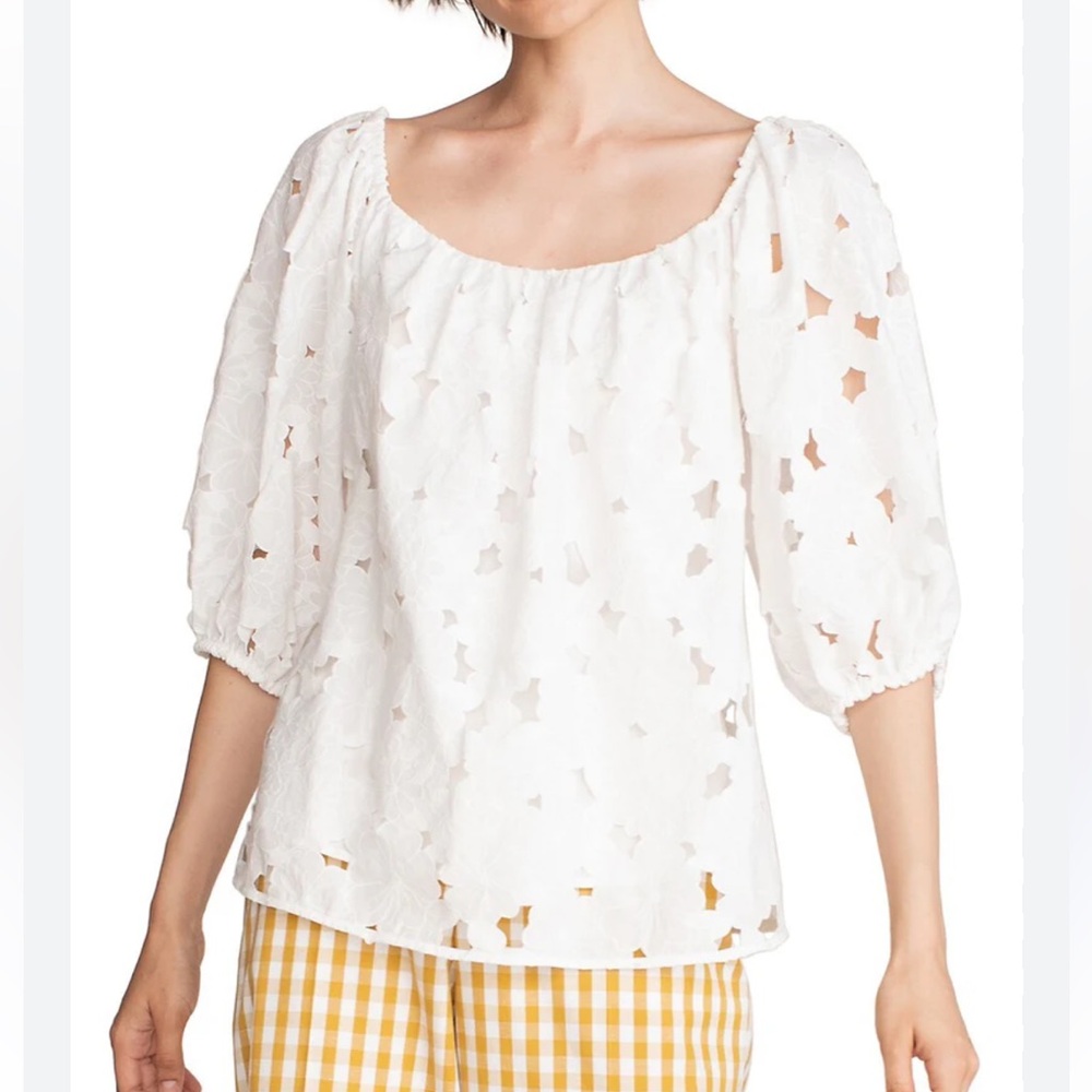 Trina Turk Thia Top in White